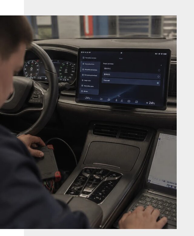 Русификация автомобиля BYD HAN для эксплуатации в Каменске-Шахтинском